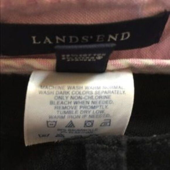 Lands End Women's Plush Corduroy Pants size 8 - Picture 4 of 6